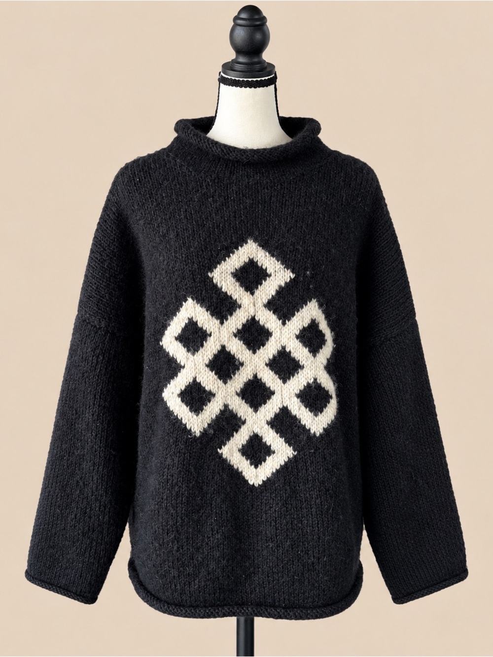 Handmade Wool Giant Oversize Sweater